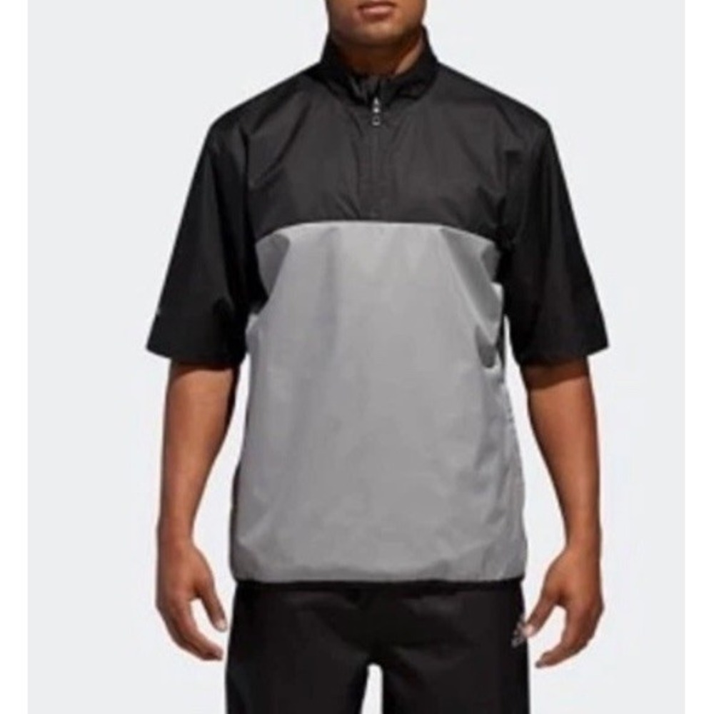 Adidas Golf Climastorm NWT Provisional gray/black Wind‎ resistant jacket, XL
